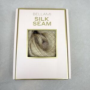 Bellami Silk Seam Clip In Extensions 24" 260g Ash Blonde #60 NEW OPEN BOX